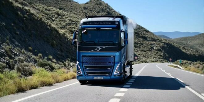 A Volvo Trucks már fejleszti a hidrogénüzemű kamionját