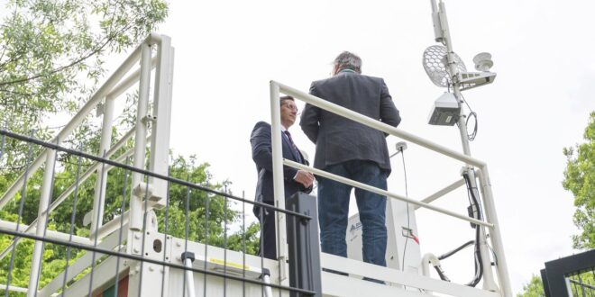 Megkezdte működését Debrecenben a Zöld őrszem környezeti ellenőrző rendszer