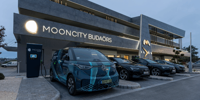 Megnyílt az Elektromobilitási Tesztközpont a MOONCITY Budaörsben
