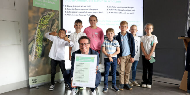 Gyerekek a természet védelméért: 900 bécsi kisiskolás a biodiverzitás nyomában