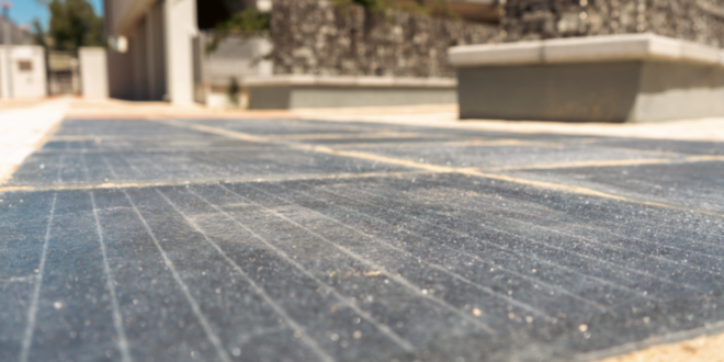 A járdába épített napelemek hozzák el az önellátó városmodellt?