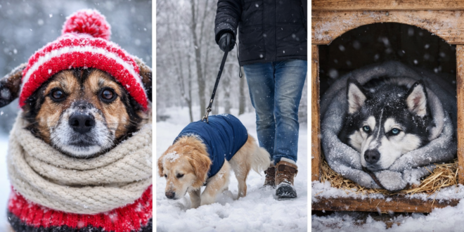 Az extrém hideg komoly veszélyt jelent a kutyákra