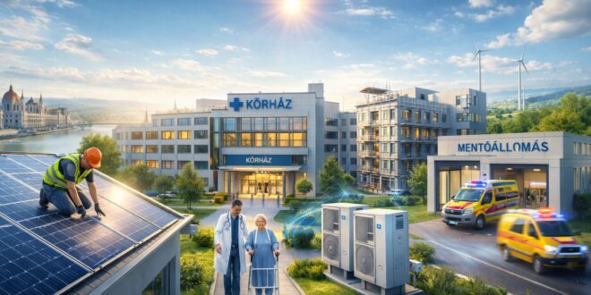 30% energiamegtakarítás a cél: nagyszabású kórházfelújítás indul