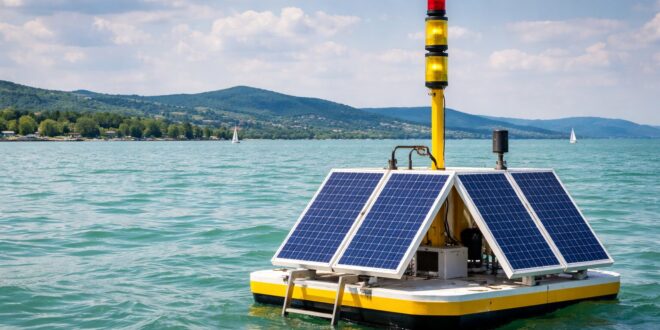 Napelemmel erősített viharjelzés vigyáz a Balatonra