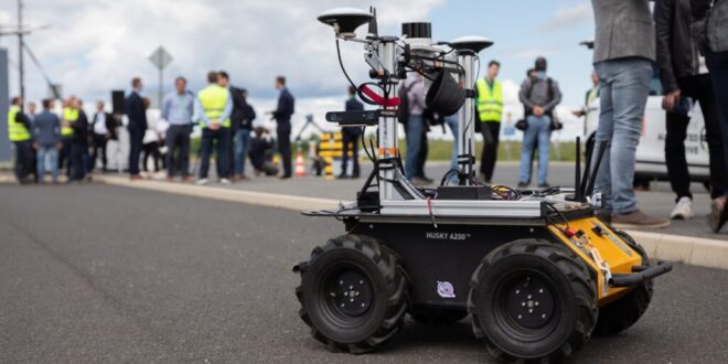 Autonóm robotjárőrt fejlesztenek a HUN-REN SZTAKI kutatói