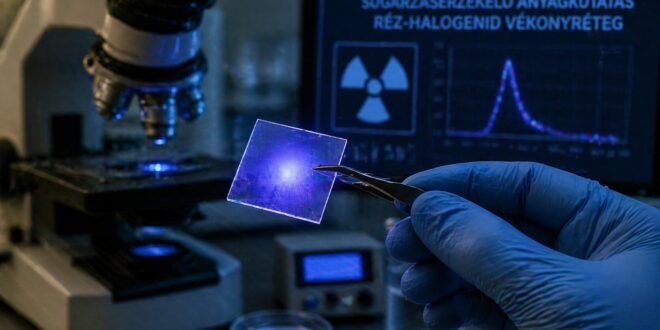 Magyar áttörés: új anyag segítheti a sugárzás pontosabb mérését