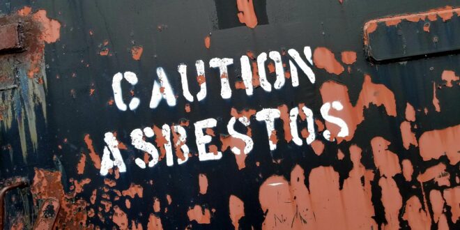 Azbesztszennyezett zúzalékot találtak