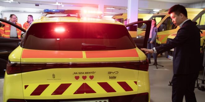 Elektromos mentőautók érkeztek: új korszak indul a hazai mentésben