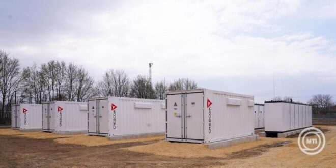 Új energiatárolóval erősödik Magyarország megújulóenergia-rendszere