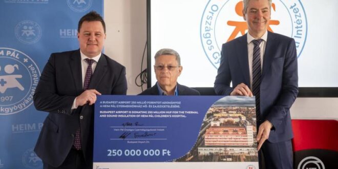 Jelentős adomány a gyerekekért: zajszigetelést kap a Heim Pál